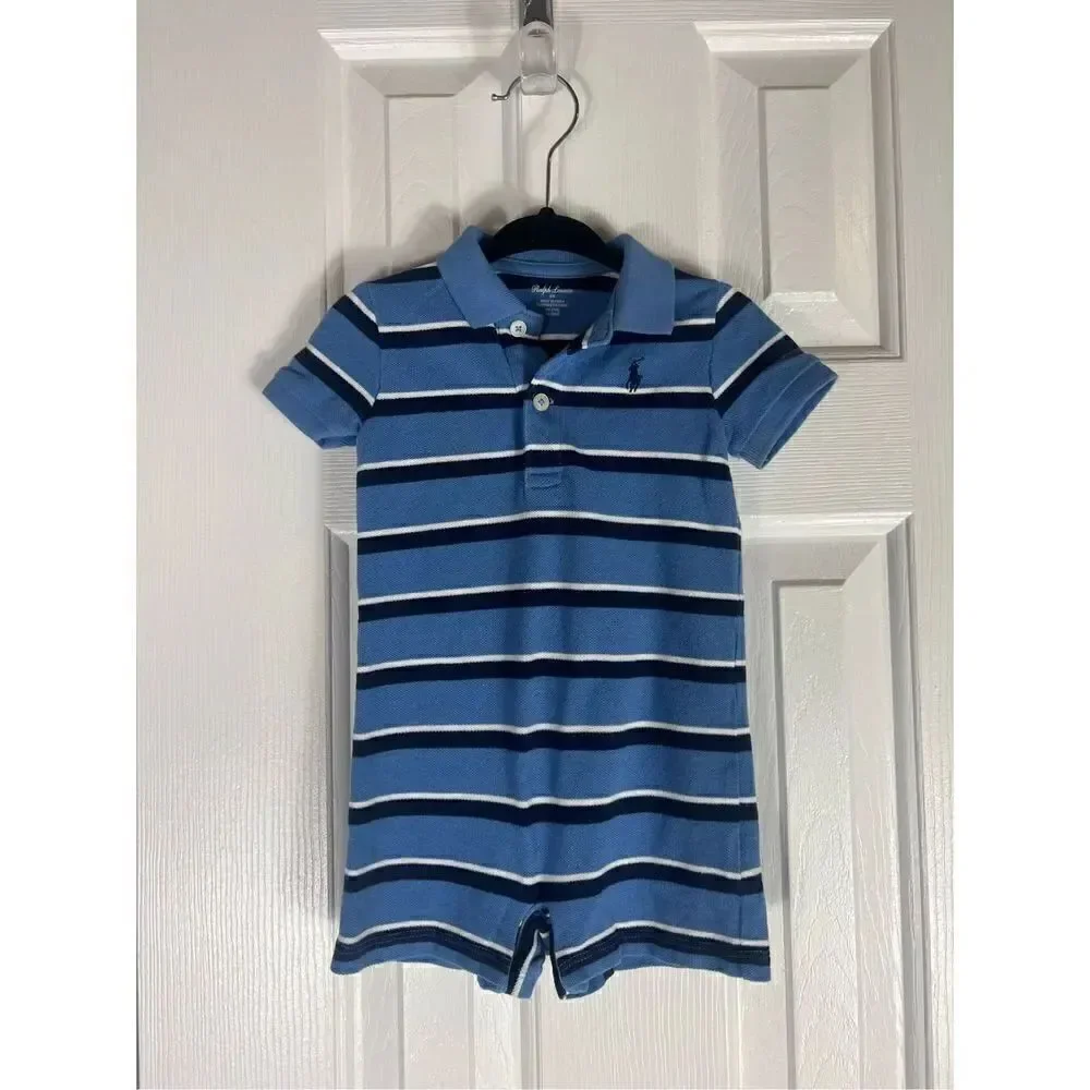 Ralph Lauren Boys Romper Size 6m